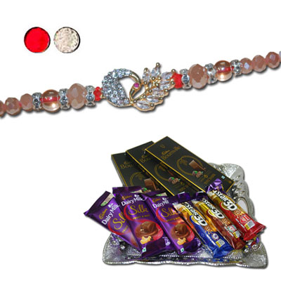 "RAKHIS -AD 4190 A, Choco Thali - code RC02 - Click here to View more details about this Product